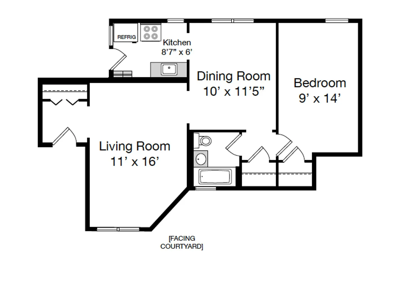 1333 W Touhy Ave, , 60626, USA 60626-unit#2W-Chicago-IL