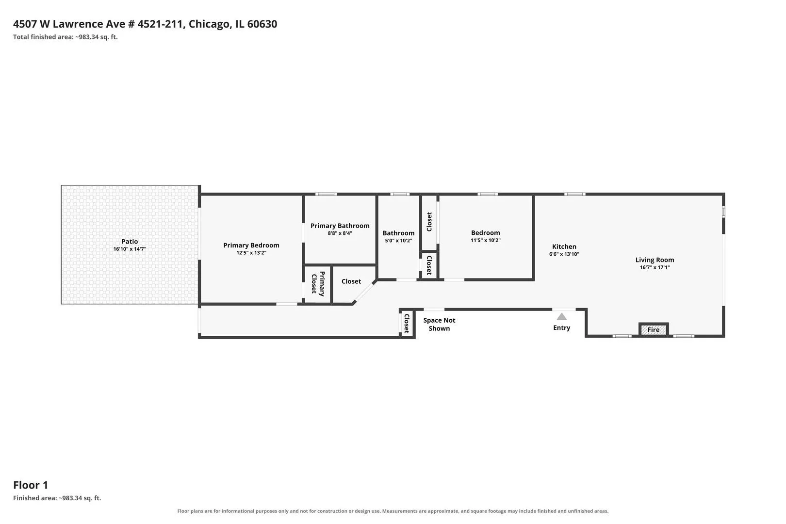 4507 W Lawrence Ave, , 60630, USA 60630-unit#211-Chicago-IL