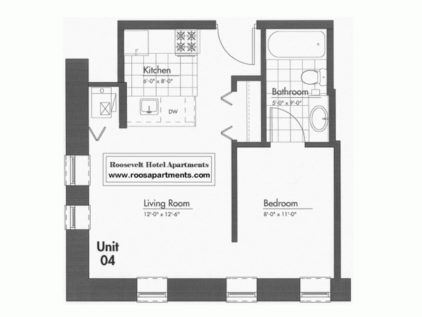 30 E Roosevelt Rd, ,  60605, USA 60605-unit#204-Chicago-IL