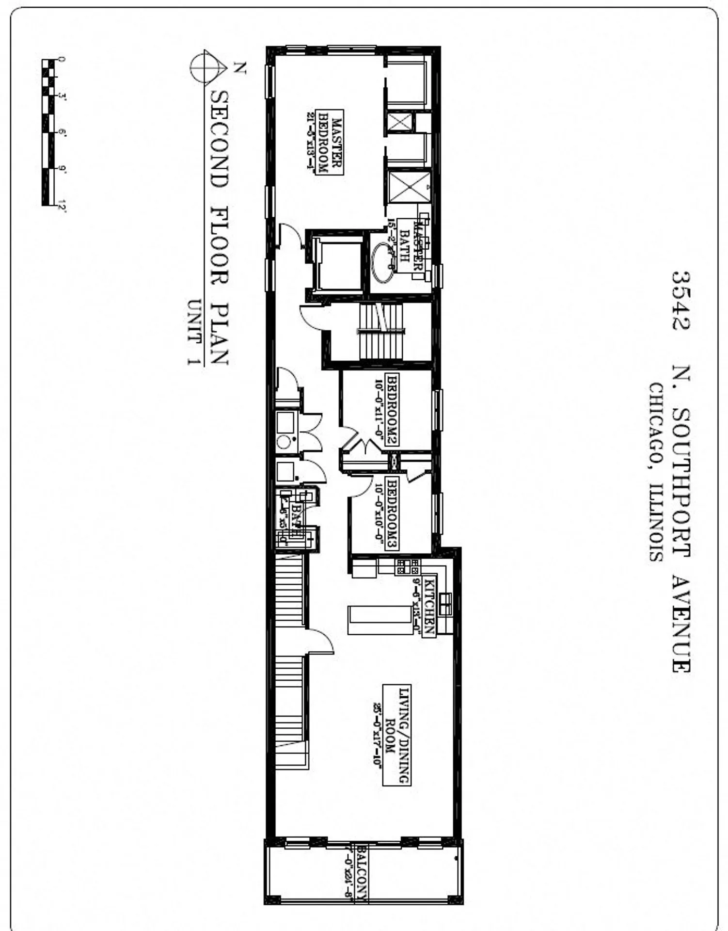 3542 N Southport Ave, , 60657, USA 60657-unit#2-Chicago-IL