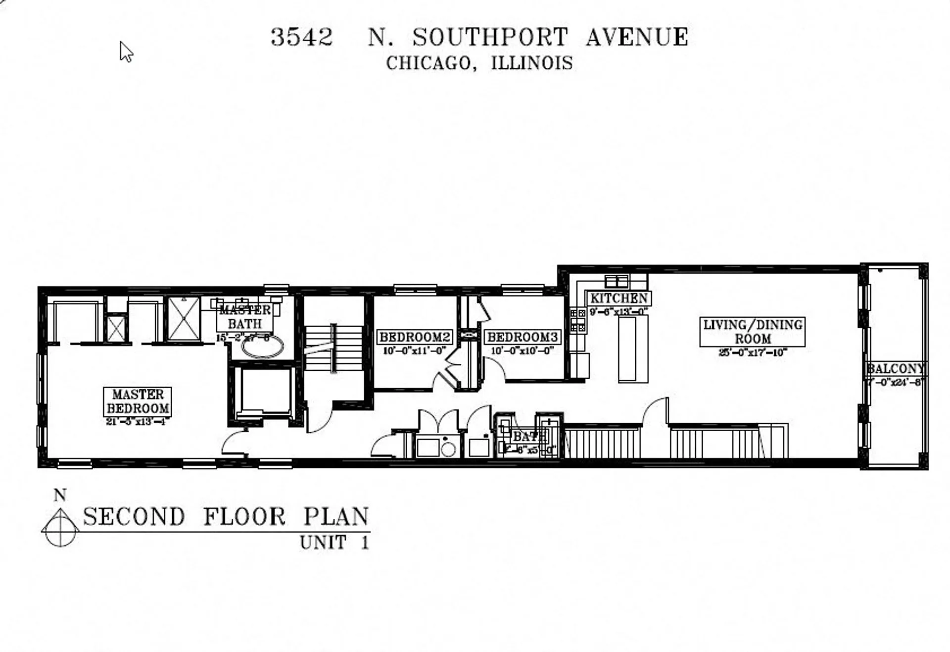 3542 N Southport Ave, , 60657, USA 60657-unit#2-Chicago-IL