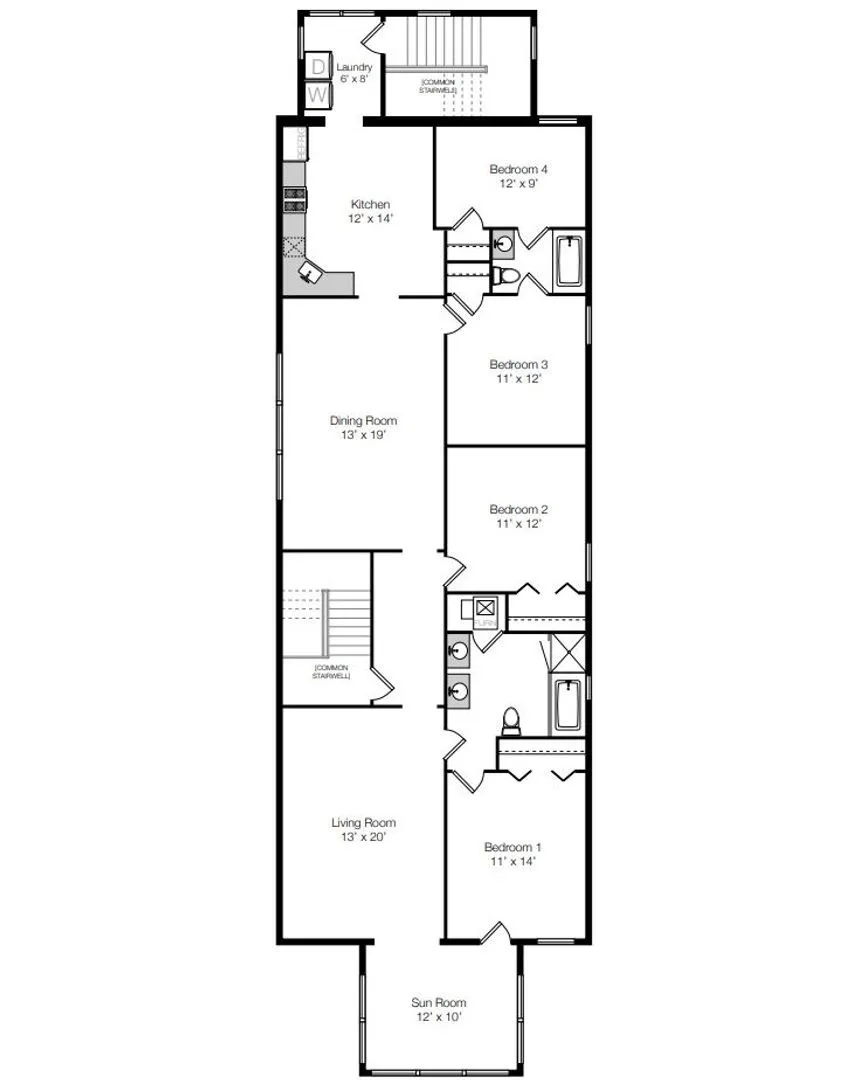 447 W Oakdale Ave, ,  60657, USA 60657-unit#2-Chicago-IL