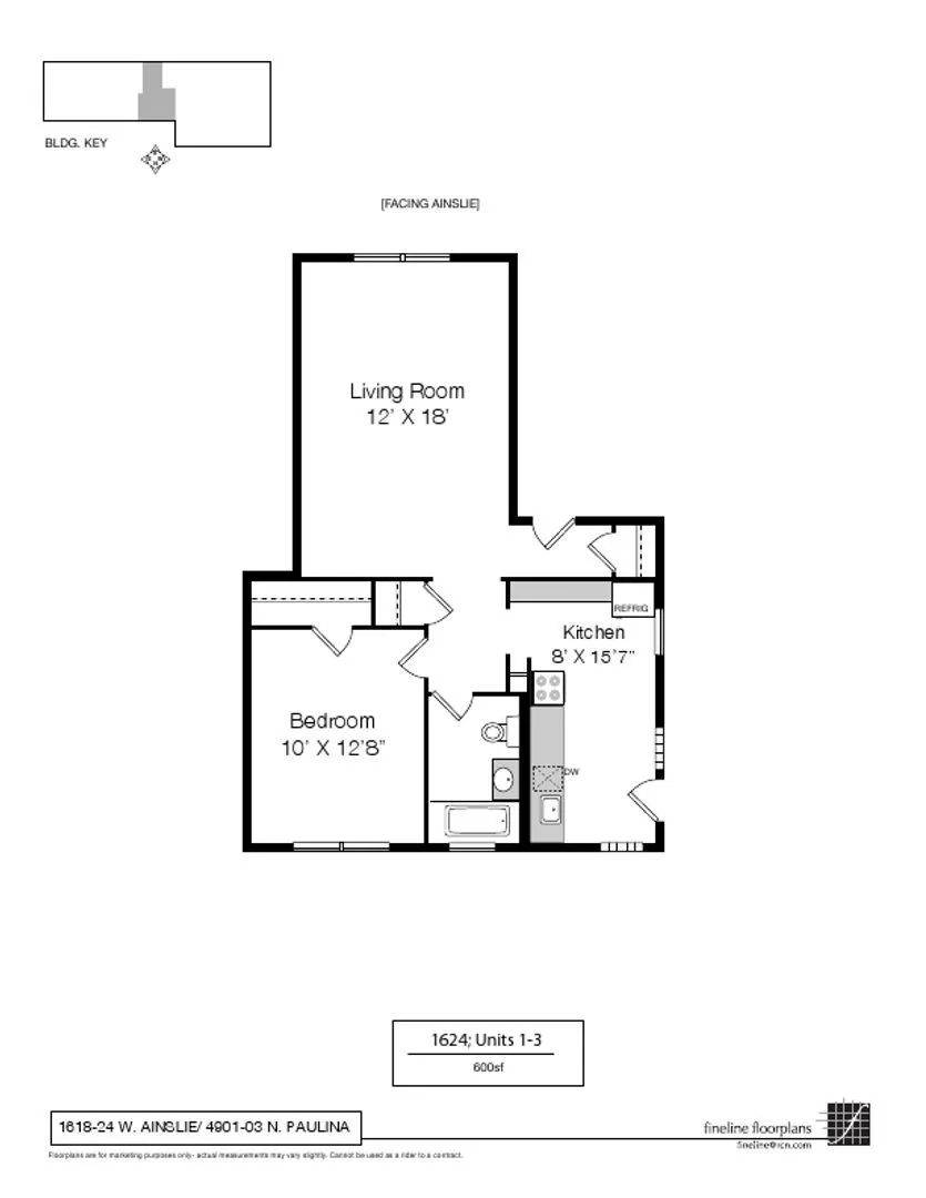 1624 W Ainslie St, , 60640, USA 60640-unit#1-Chicago-IL
