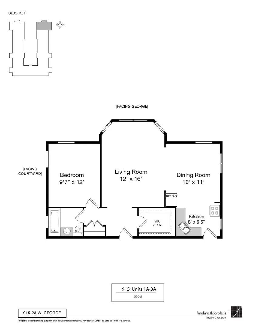 915 W George St, , 60657, USA 60657-unit#2A-Chicago-IL