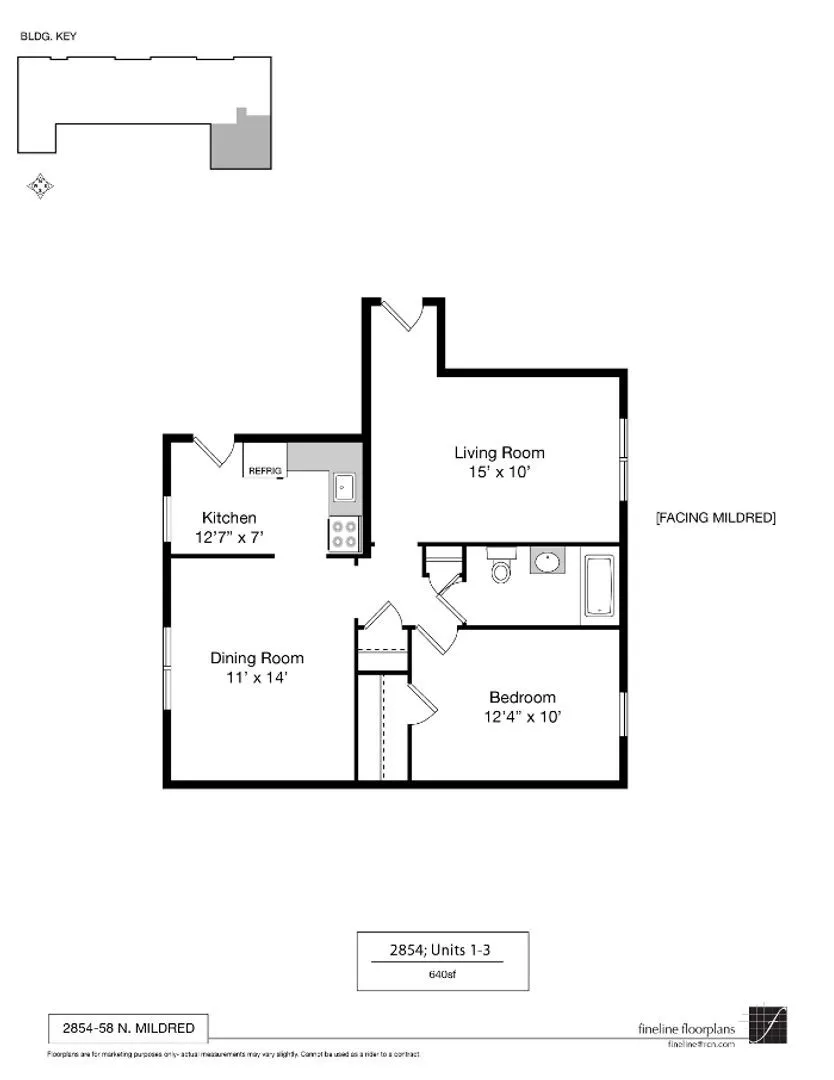 2854 N Mildred Ave, , 60657, USA 60657-Chicago-IL