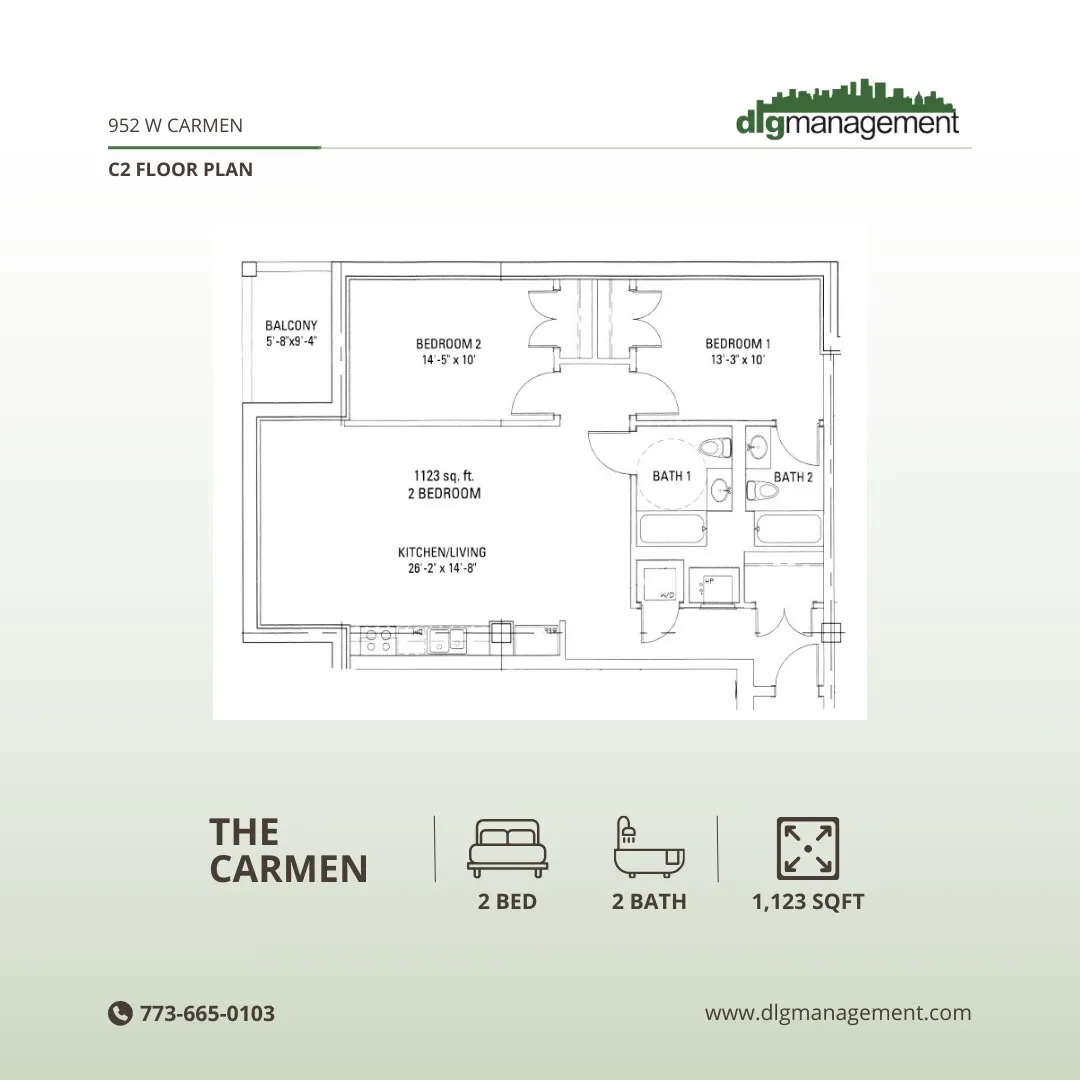 952 W Carmen Ave, ,  60640, USA 60640-unit#952-402-Chicago-IL