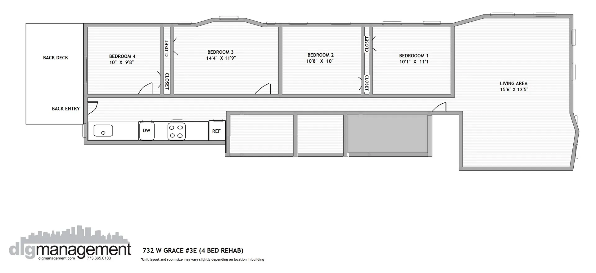732 W Grace St, , 60613, USA 60613-unit#3E-Chicago-IL