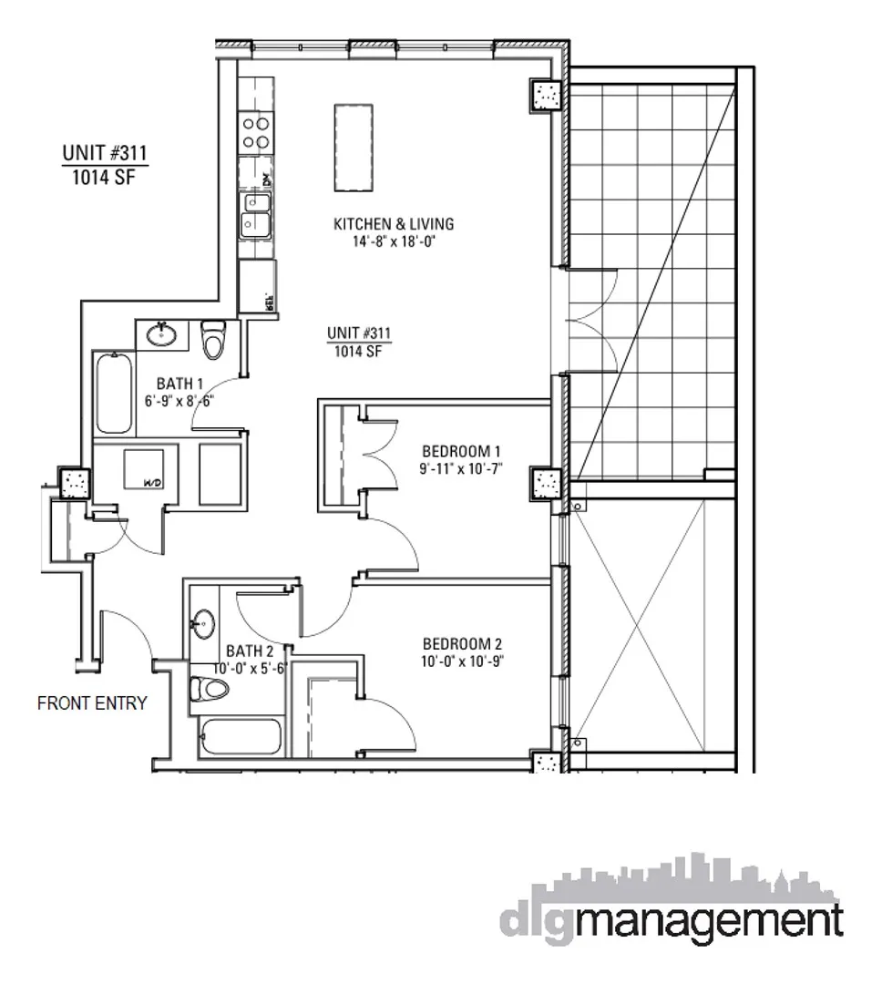 N Broadway, , , USA IL-unit#3833-311-Chicago-IL