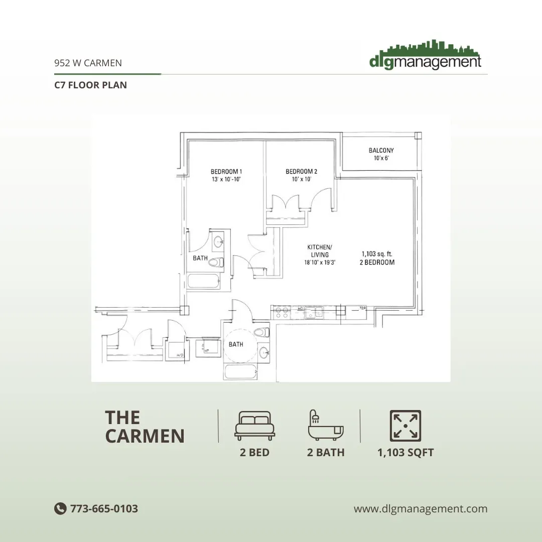 952 W Carmen Ave, ,  60640, USA 60640-unit#607-Chicago-IL