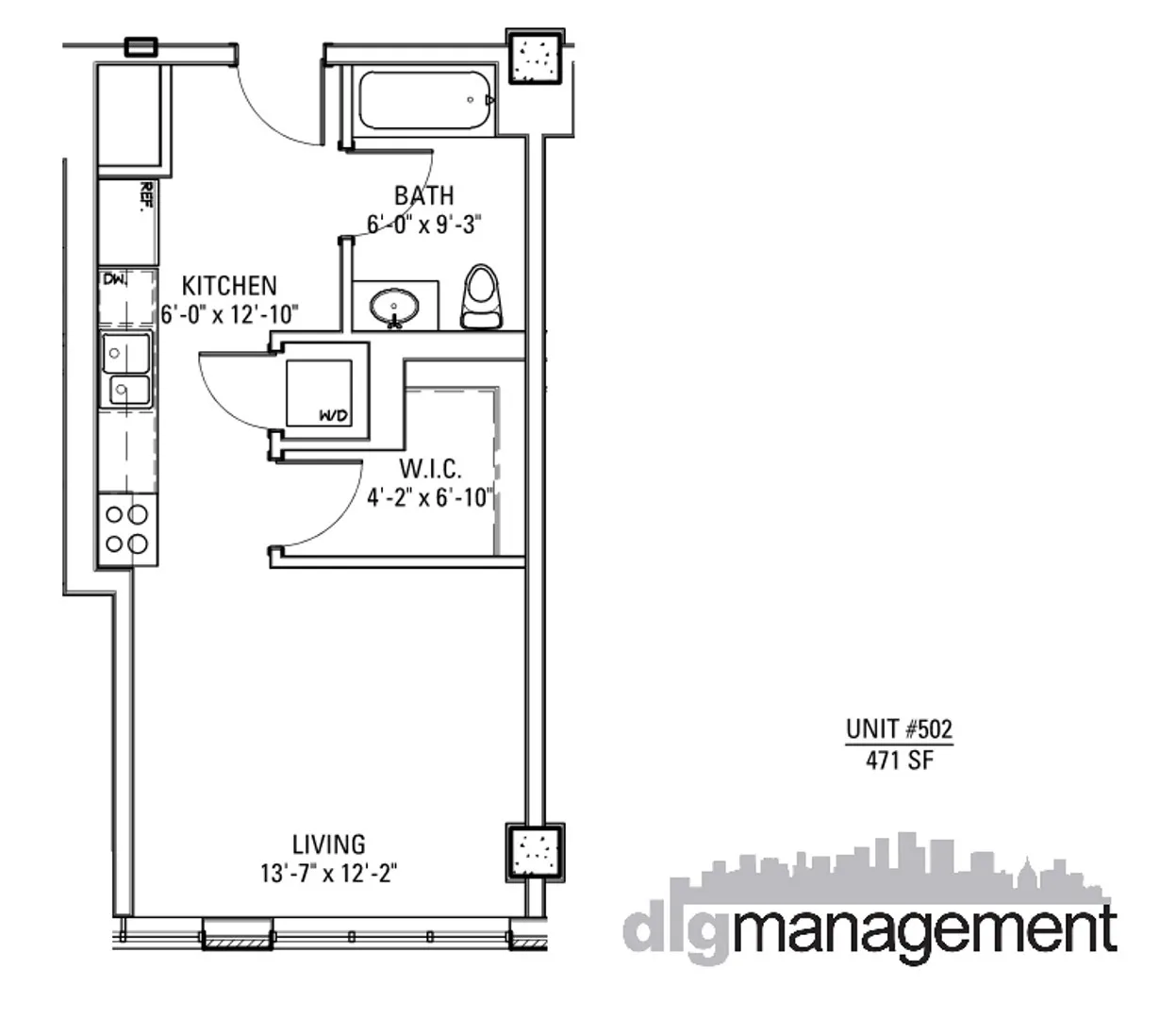 N Broadway, , , USA IL-unit#3833-602-Chicago-IL