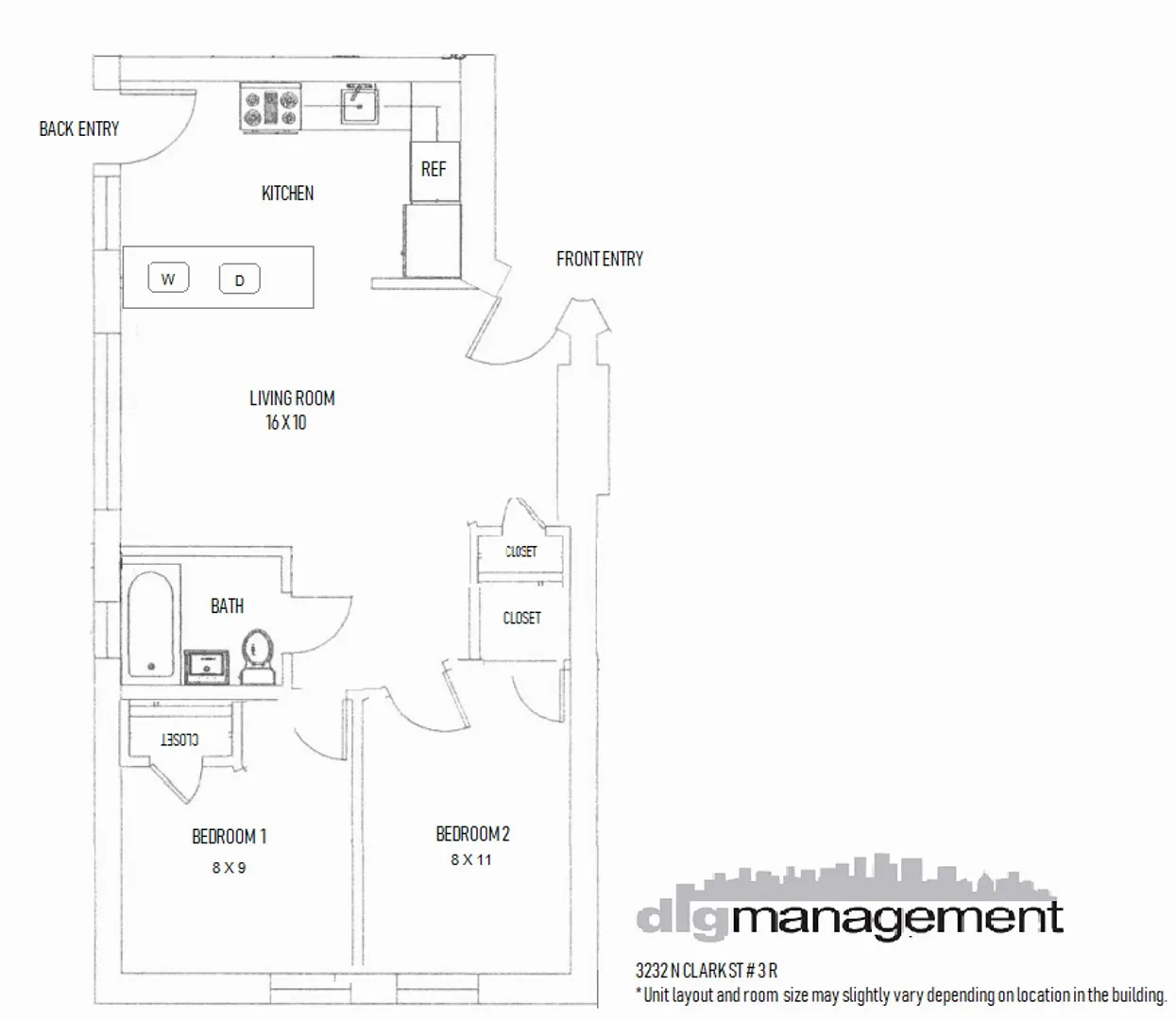 3230 N Clark St, ,  60657, USA 60657-unit#3232-3R-Chicago-IL