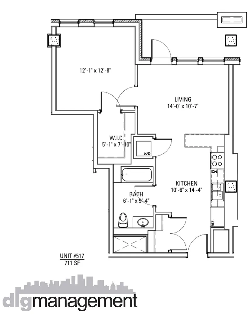 N Broadway, , , USA IL-unit#3833-517-Chicago-IL