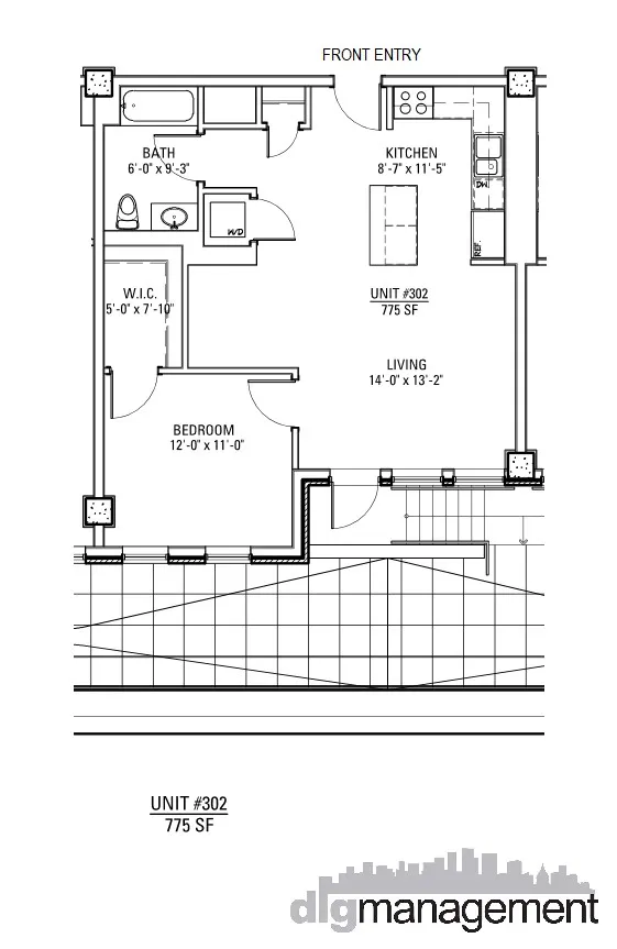 N Broadway, , , USA IL-unit#3833-302-Chicago-IL