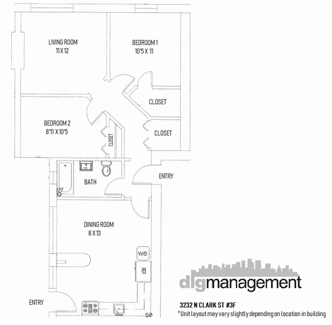 3230 N Clark St, , 60657, USA 60657-unit#3232-3F-Chicago-IL