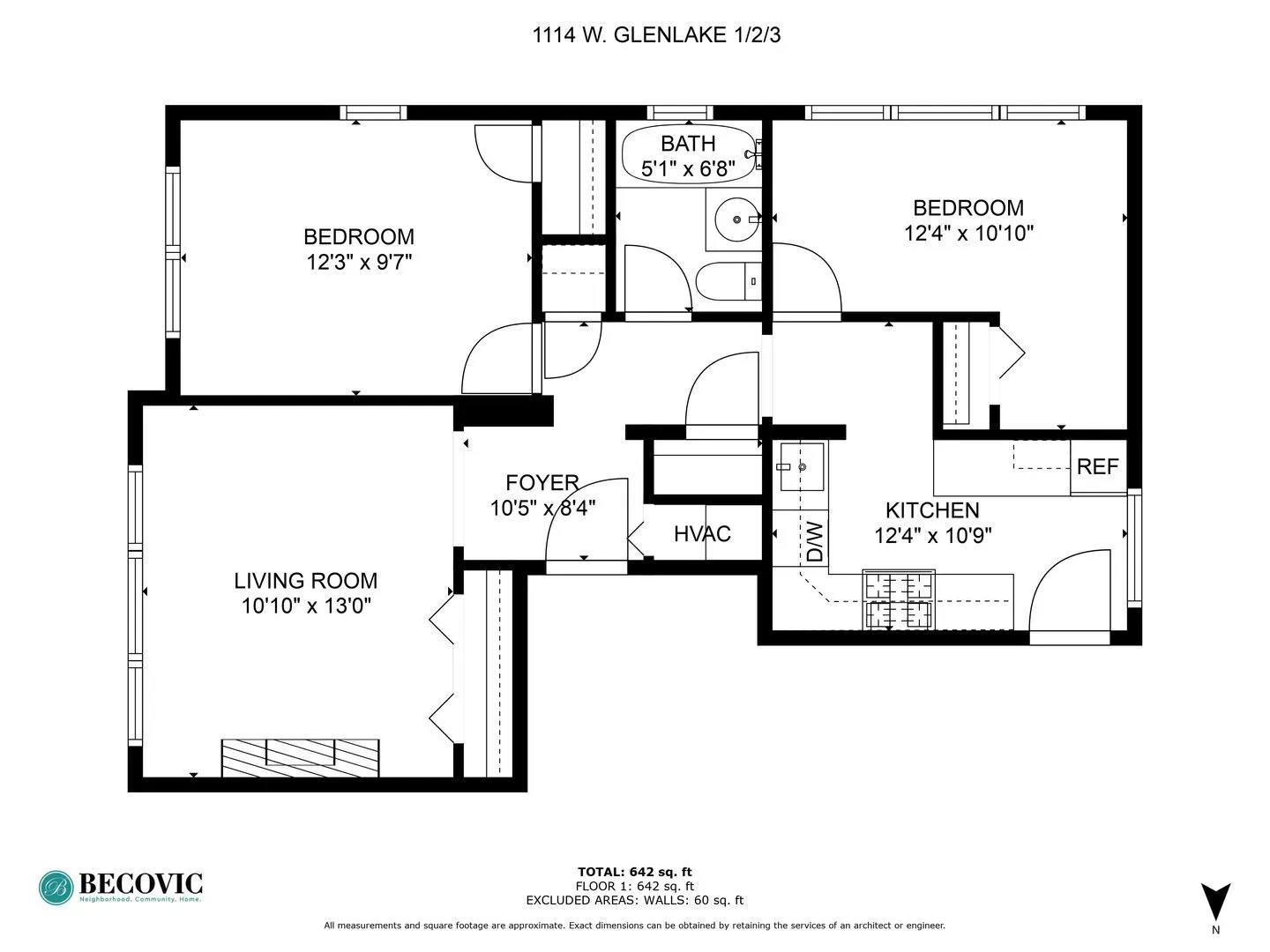 1114 W Glenlake Ave, , 60660, USA 60660-unit#1ST FLOOR-Chicago-IL