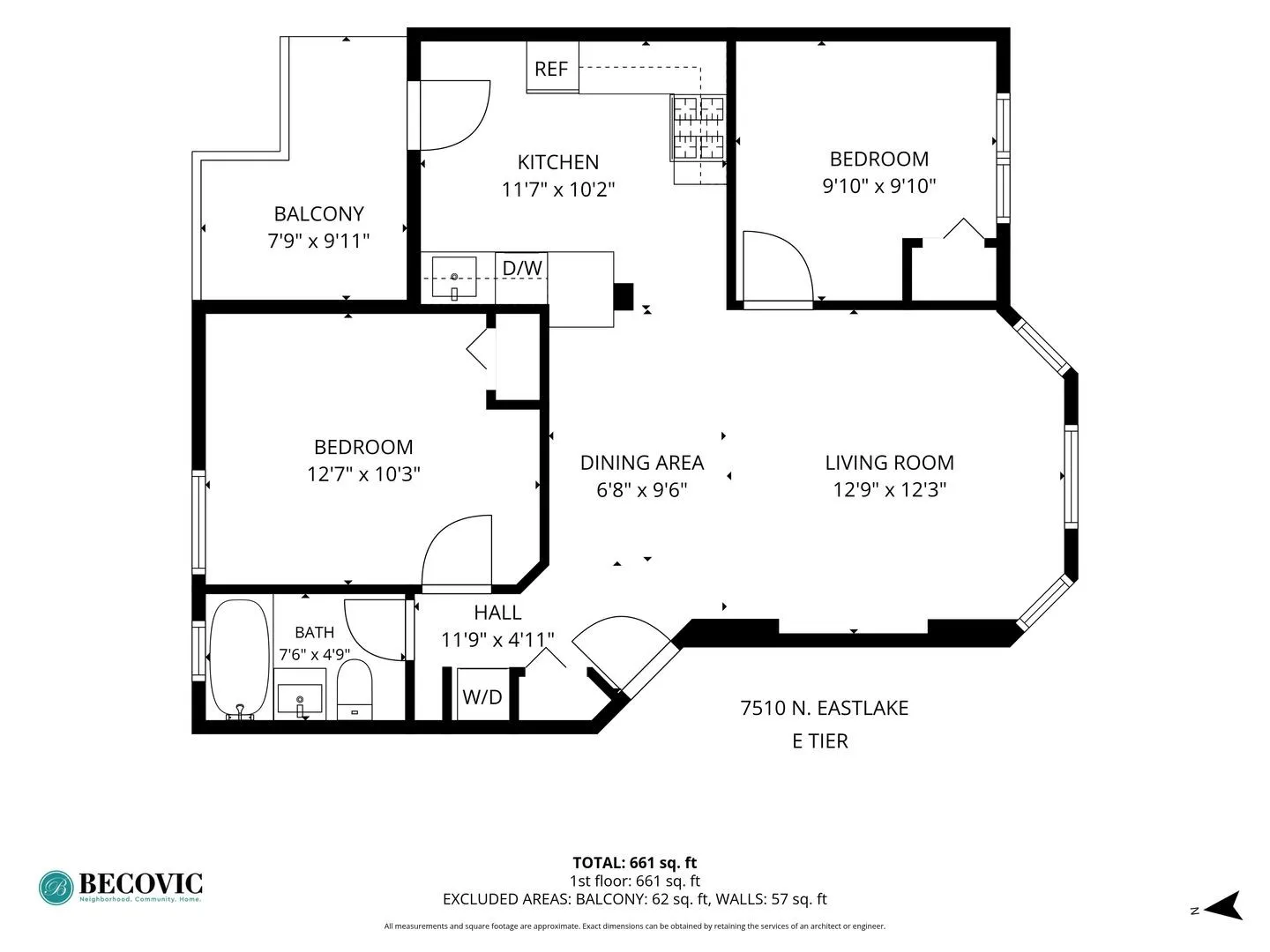 7510 N Eastlake Terrace, ,  60626, USA 60626-unit#2E-Chicago-IL