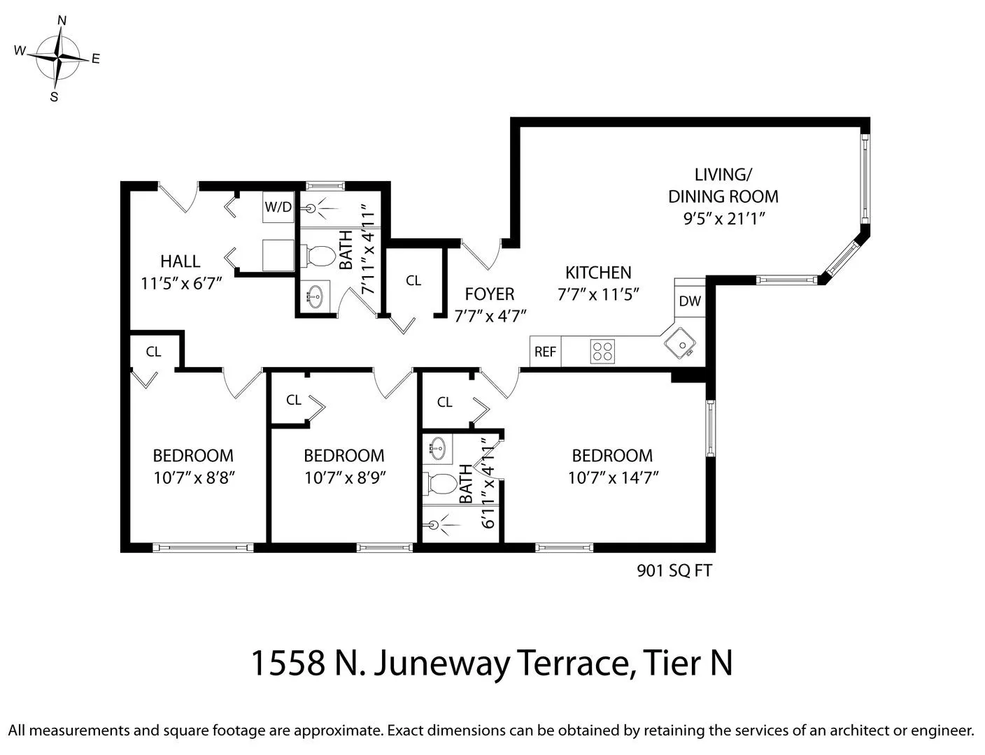 1558 W Juneway Terrace, , 60626, USA 60626-unit#1N-Chicago-IL
