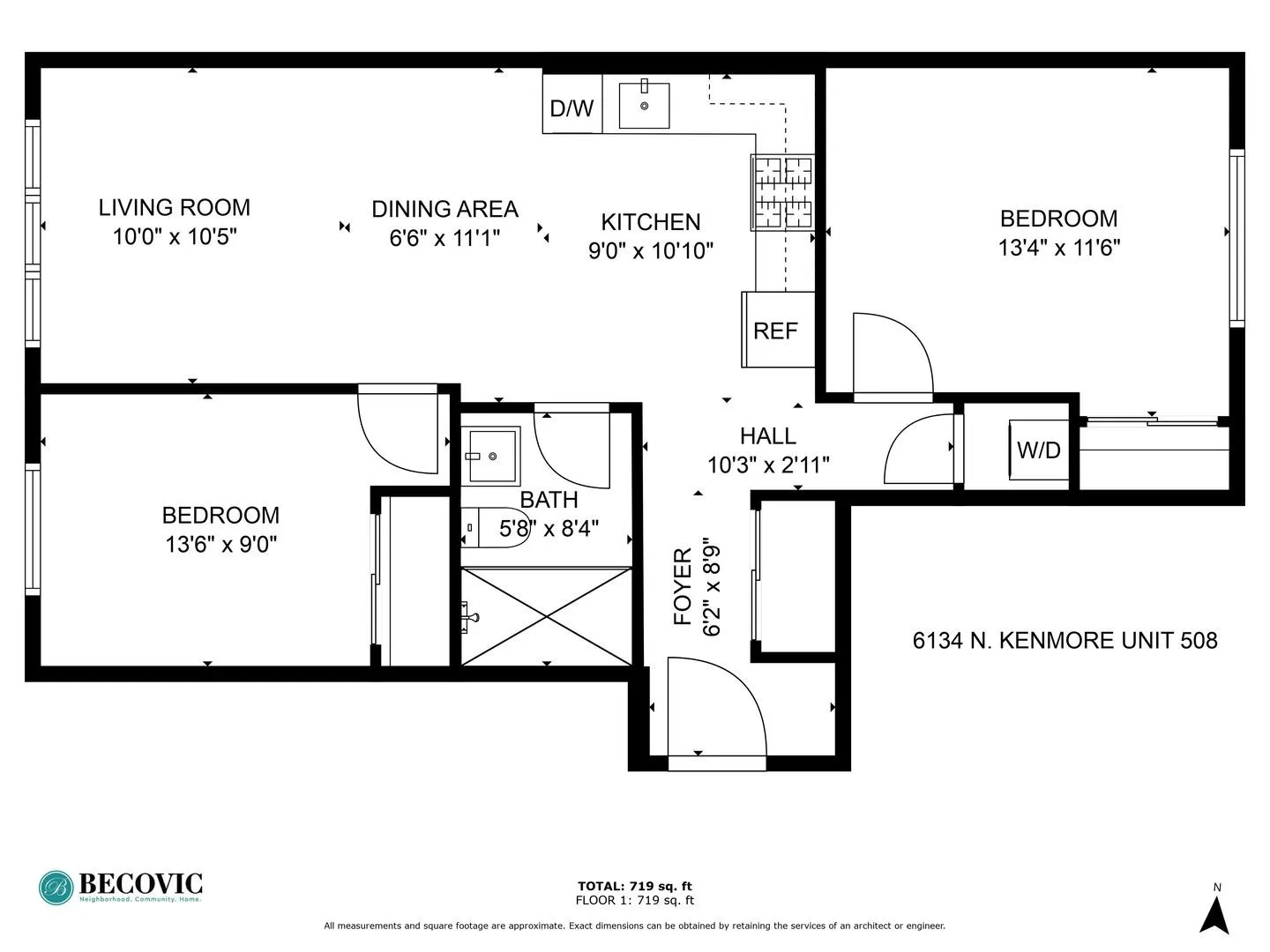 6134 N Kenmore Ave, ,  60660, USA 60660-unit#508-Chicago-IL