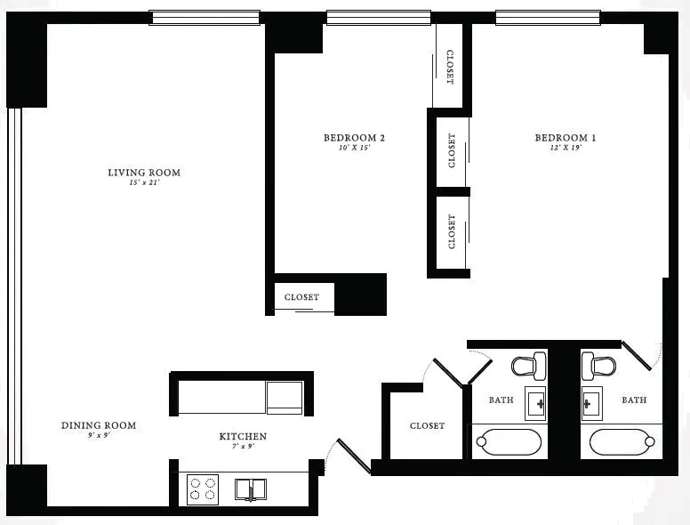 1350 N Lake Shore Dr, ,  60610, USA 60610-unit#100914-Chicago-IL