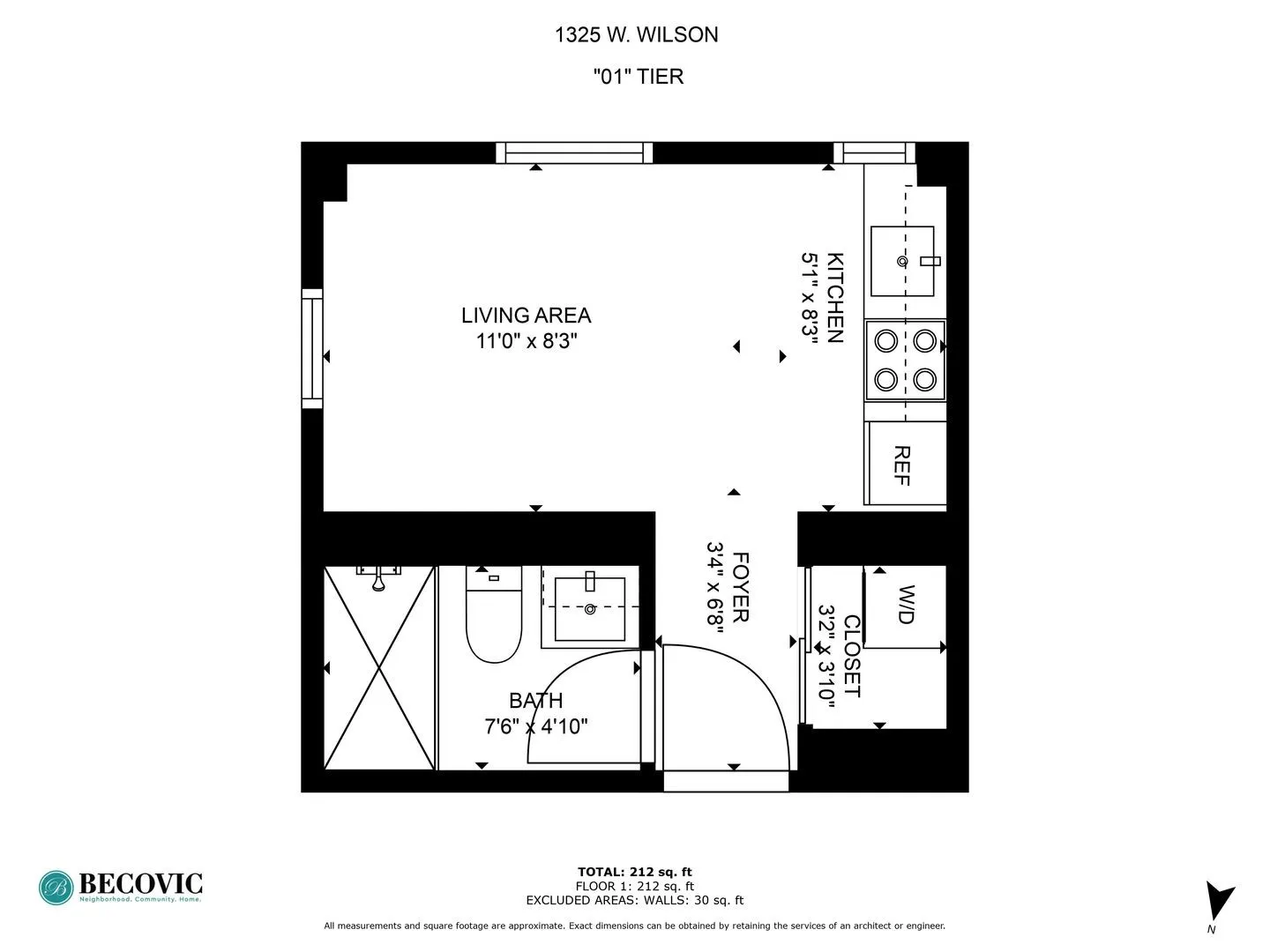 1325 W Wilson Ave, ,  60640, USA 60640-unit#301-Chicago-IL