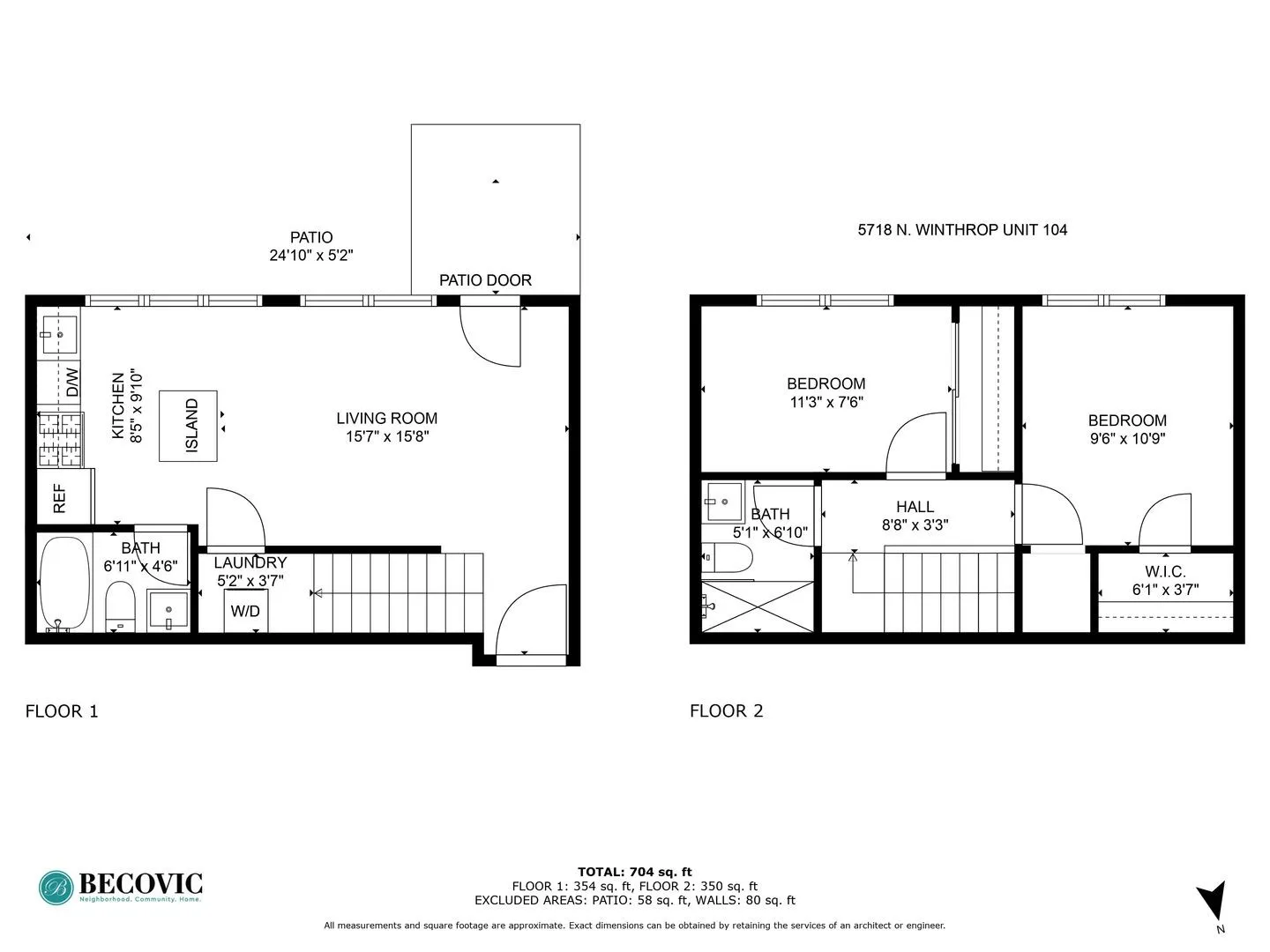 5718 N Winthrop Ave, ,  60660, USA 60660-unit#104-Chicago-IL