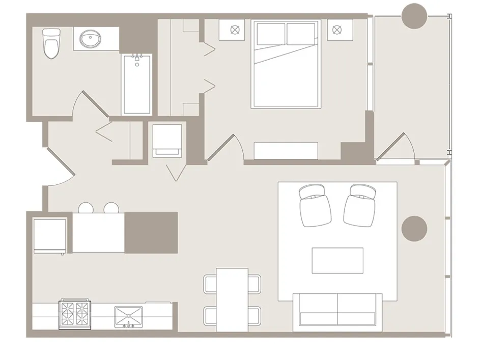 840 W Blackhawk St, ,  60642, USA 60642-unit#205-Chicago-IL