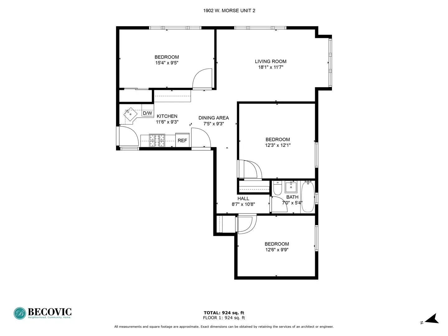 1902 W Morse Ave, ,  60626, USA 60626-unit#2-Chicago-IL