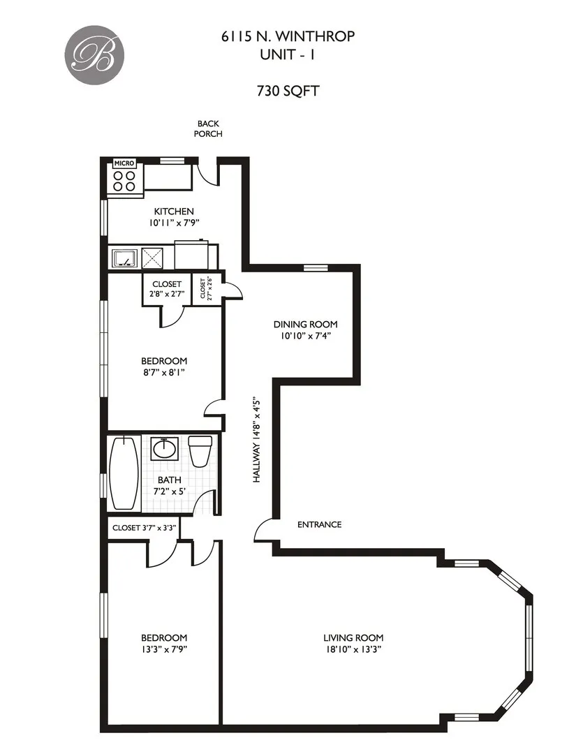 6115 N Winthrop Ave, , 60660, USA 60660-unit#1ST FLOOR-Chicago-IL