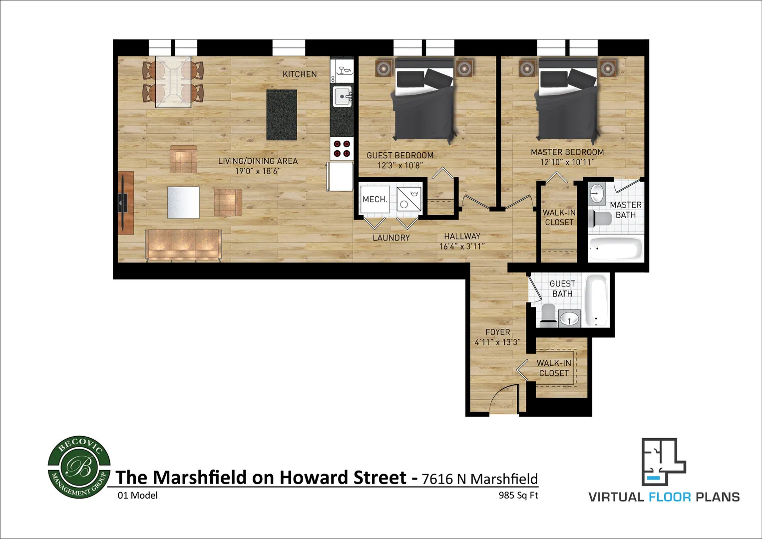7616 N Marshfield Ave, , 60626, USA 60626-unit#201-Chicago-IL