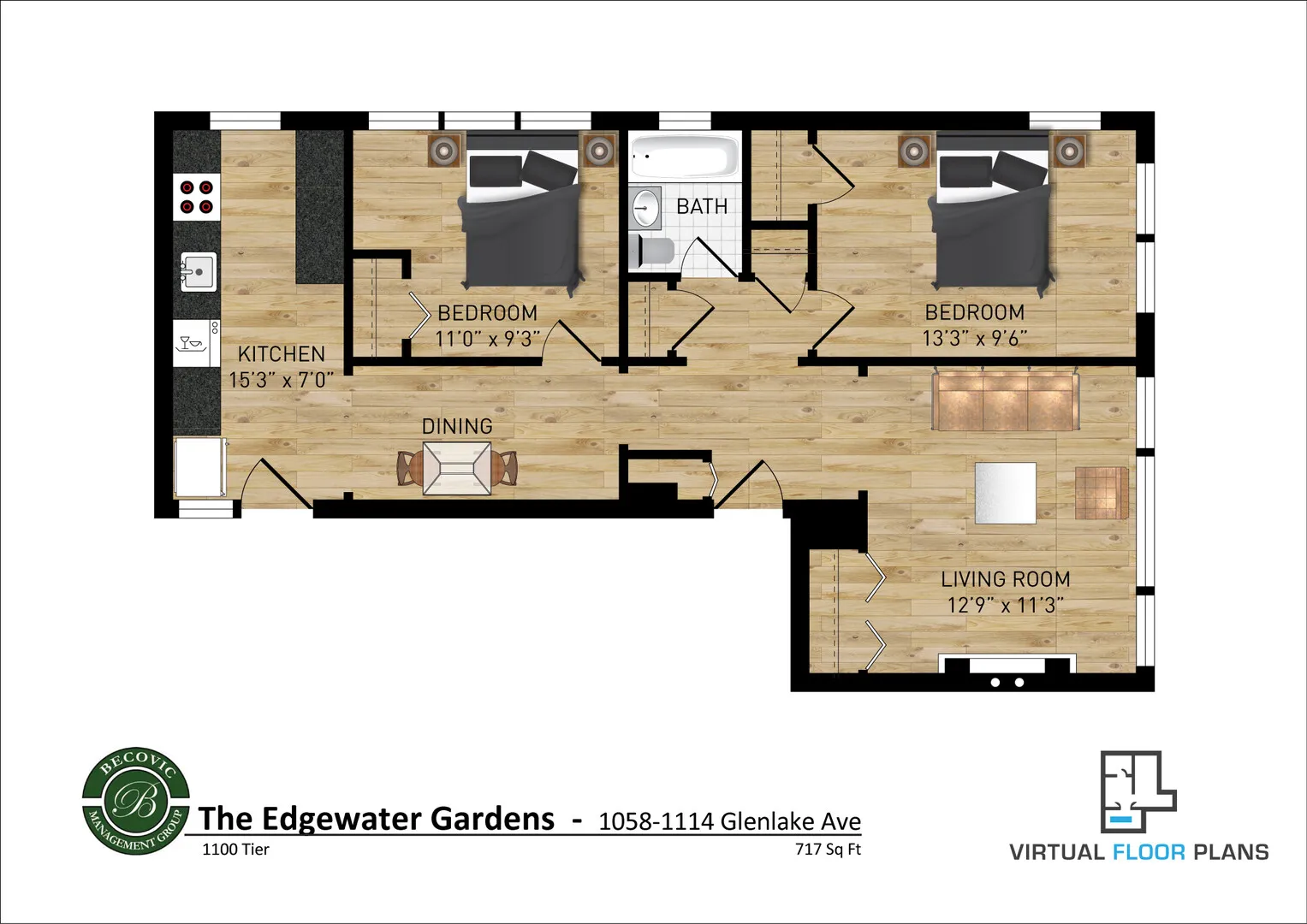 1100 W Glenlake Ave, ,  60660, USA 60660-unit#2ND FLOOR-Chicago-IL