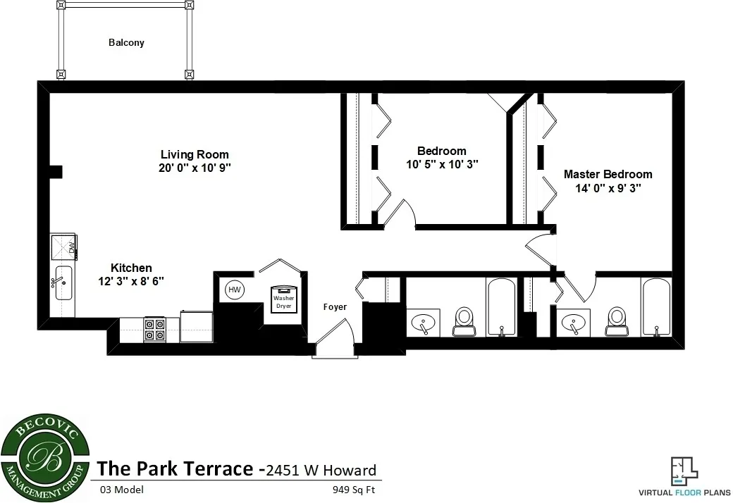 2451 W Howard St, ,  60645, USA 60645-unit#503-Chicago-IL