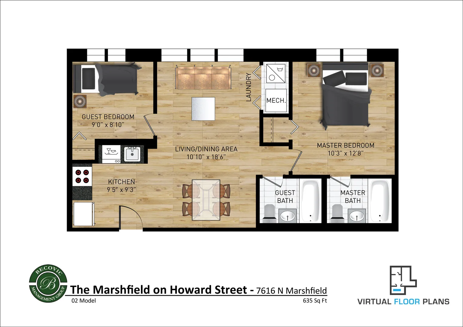 7616 N Marshfield Ave, ,  60626, USA 60626-unit#302-Chicago-IL