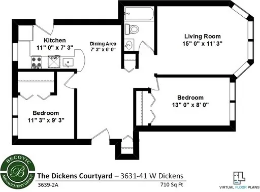3639 W Dickens Ave, ,  60647, USA 60647-unit#3A-Chicago-IL