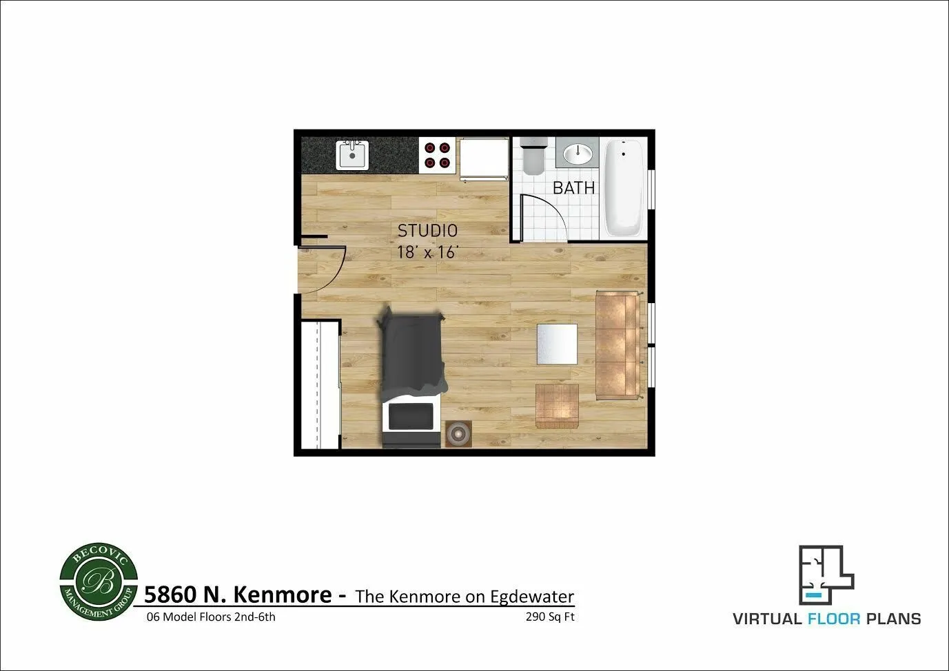 5860 N Kenmore Ave, ,  60660, USA 60660-unit#506-Chicago-IL