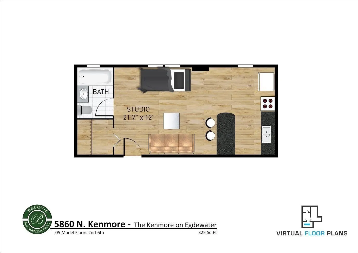 5860 N Kenmore Ave, , 60660, USA 60660-unit#405-Chicago-IL