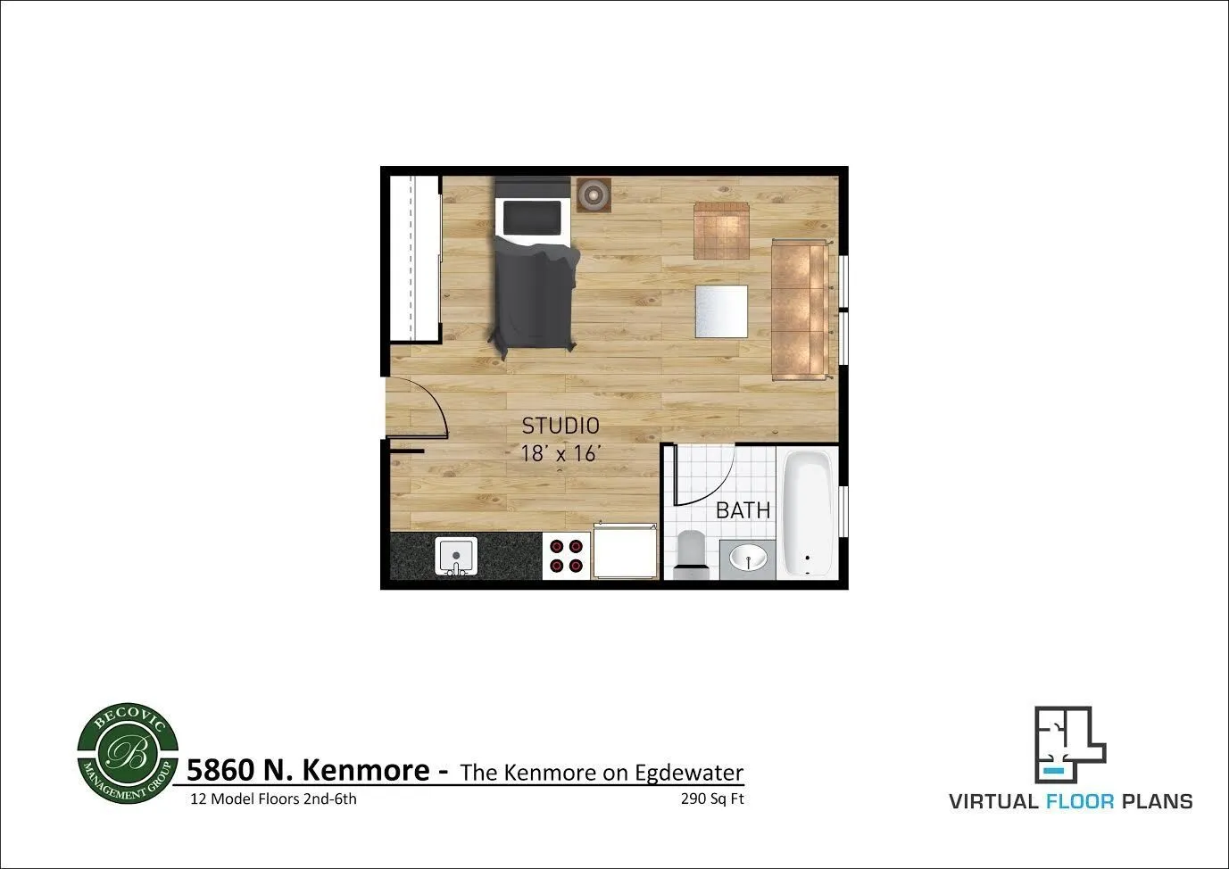 5860 N Kenmore Ave, , 60660, USA 60660-unit#212-Chicago-IL