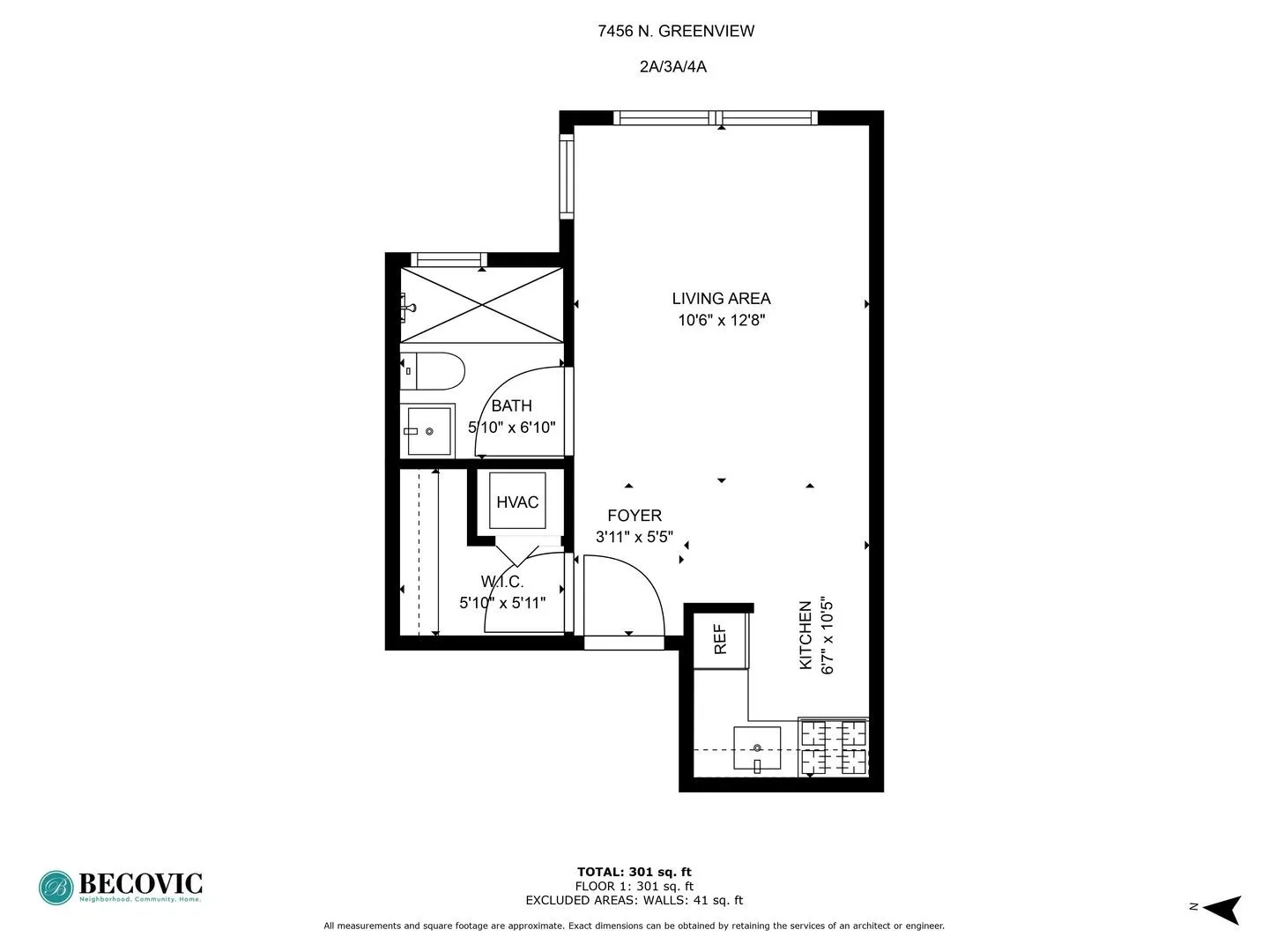 7456 N Greenview Ave, , 60626, USA 60626-unit#4A-Chicago-IL