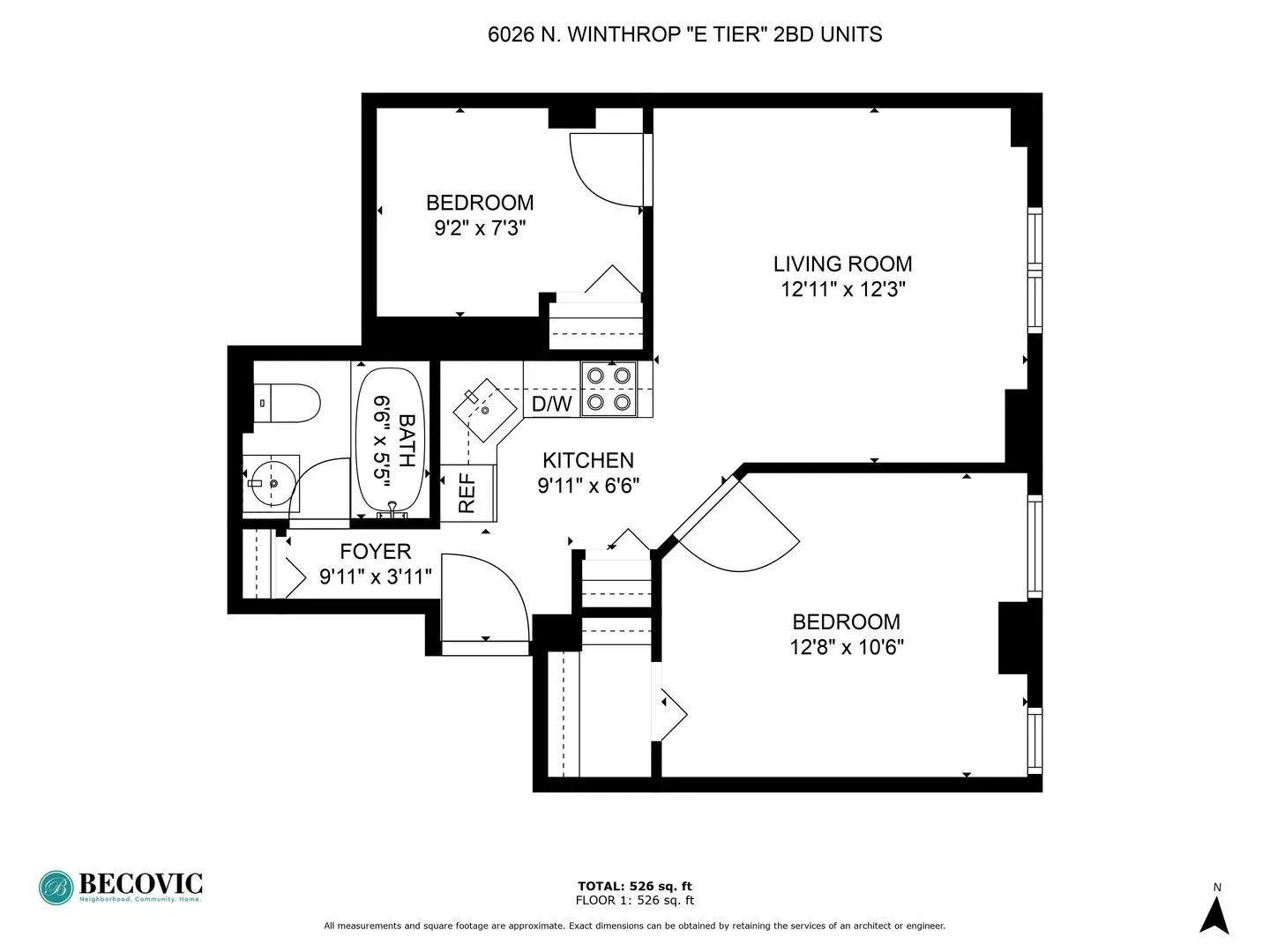 6026 N Winthrop Ave, ,  60660, USA 60660-unit#6E-Chicago-IL