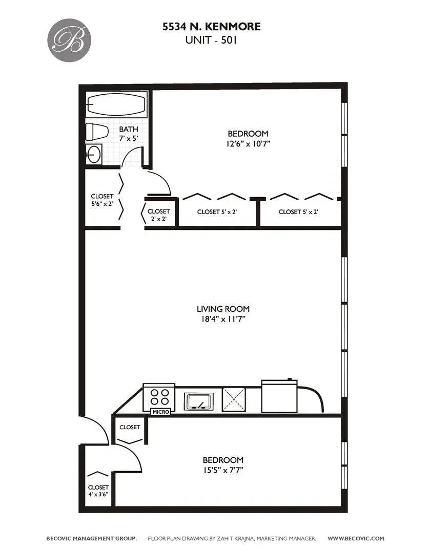 5534 N Kenmore Ave, , 60640, USA 60640-unit#501-Chicago-IL