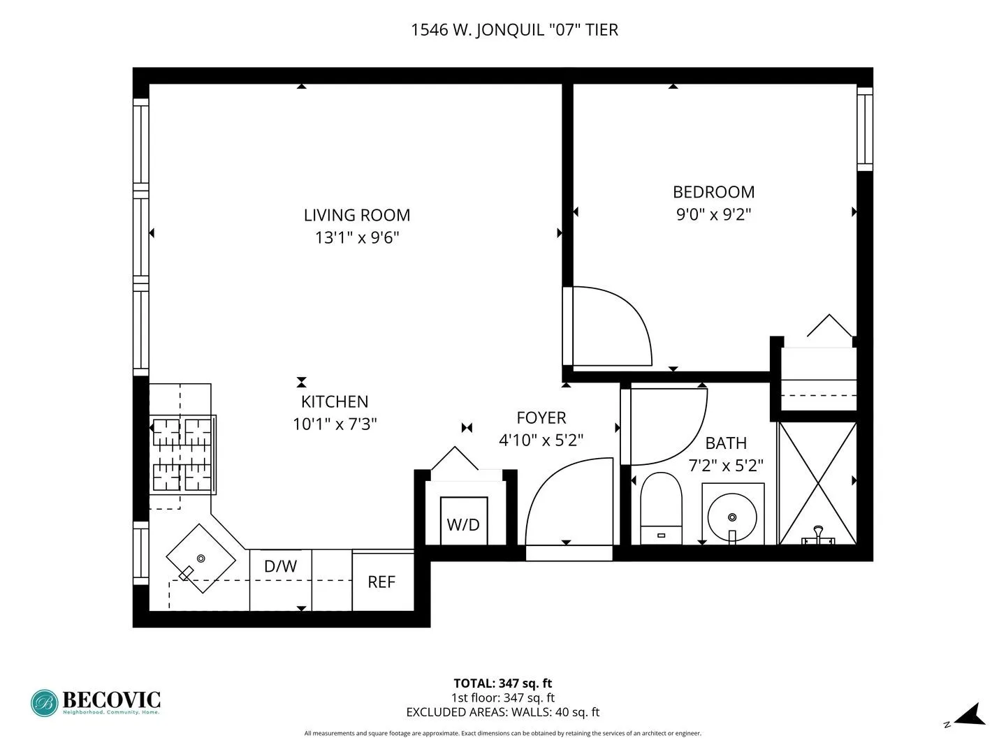 1546 W Jonquil Terrace, ,  60626, USA 60626-unit#207-Chicago-IL