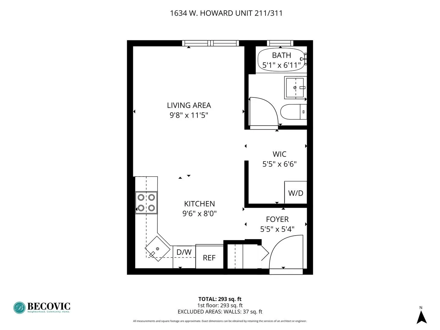 1634 W Howard St, , 60626, USA 60626-unit#211-Chicago-IL