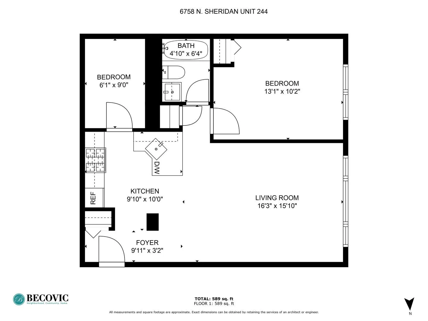 6758 N Sheridan Rd, ,  60626, USA 60626-unit#244-Chicago-IL
