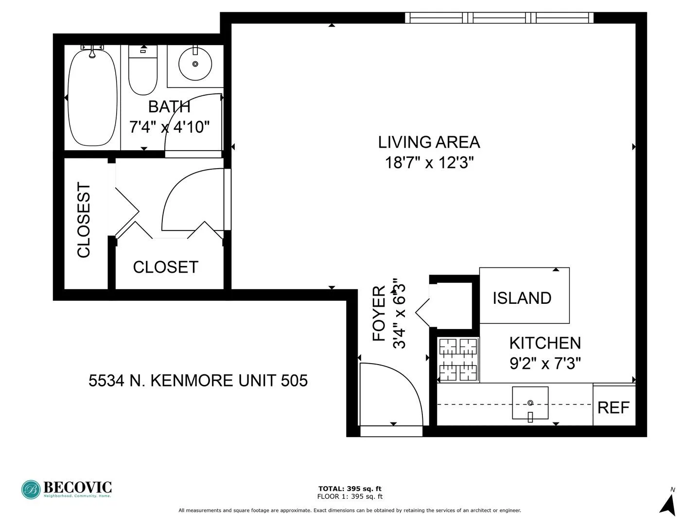 5534 N Kenmore Ave, , 60640, USA 60640-unit#505-Chicago-IL