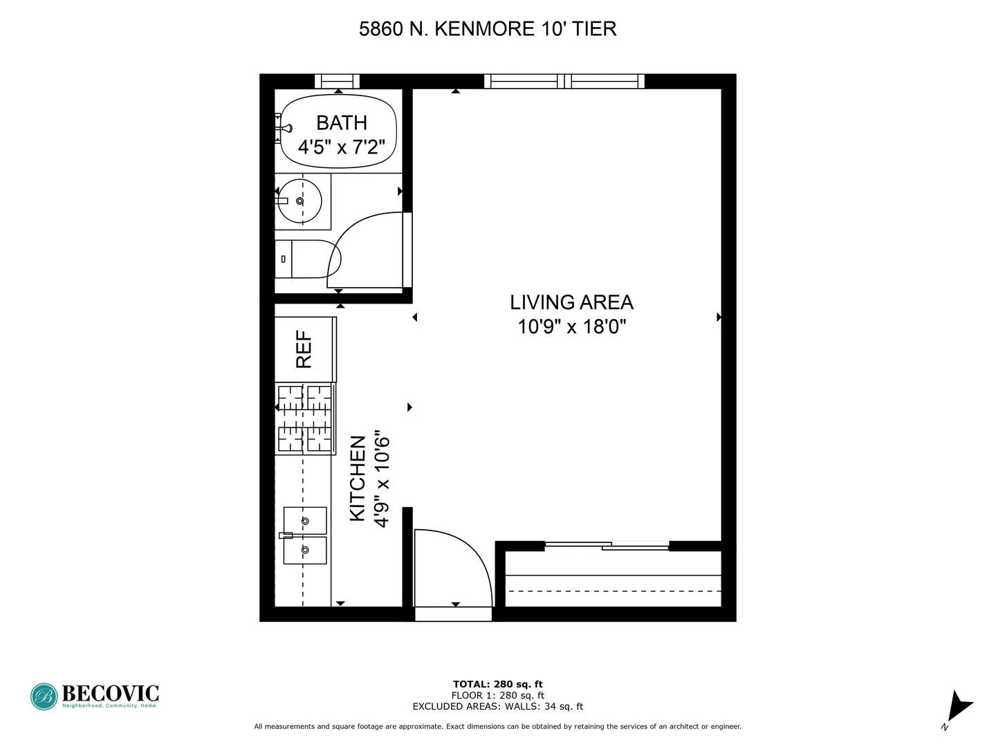 5860 N Kenmore Ave, ,  60660, USA 60660-unit#610-Chicago-IL