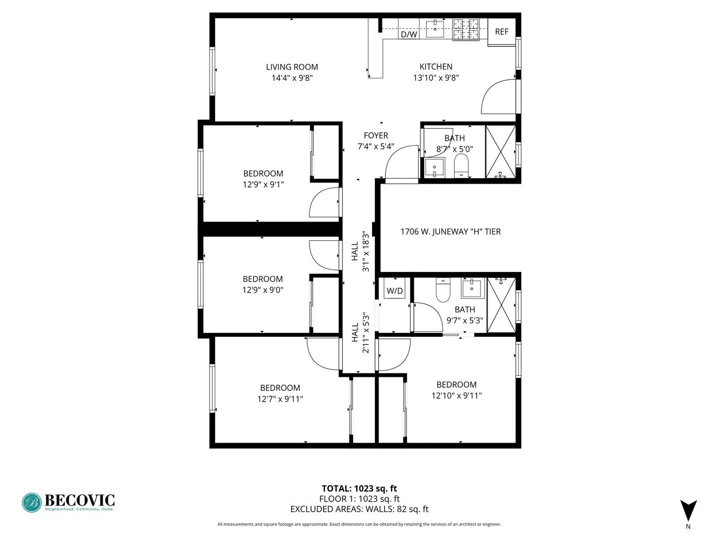 1706 W Juneway Terrace, ,  60626, USA 60626-unit#3H-Chicago-IL