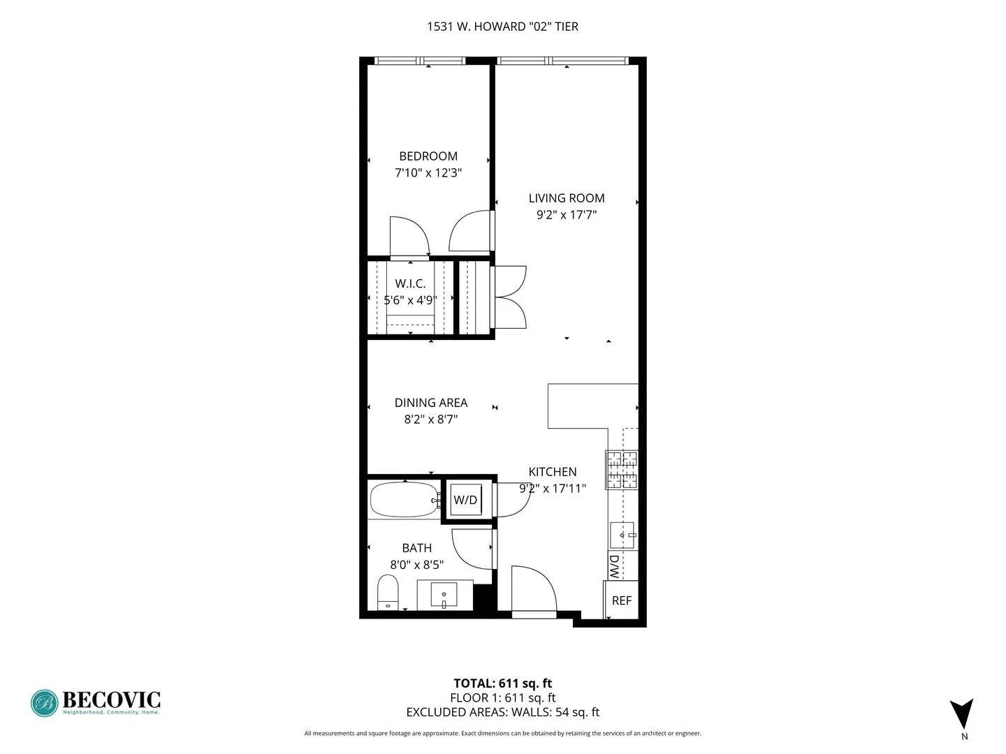 1531 W Howard St, ,  60626, USA 60626-unit#302-Chicago-IL