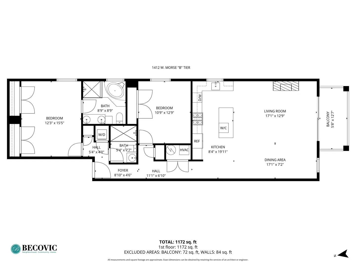1412 W Morse Ave, , 60626, USA 60626-unit#3B-Chicago-IL