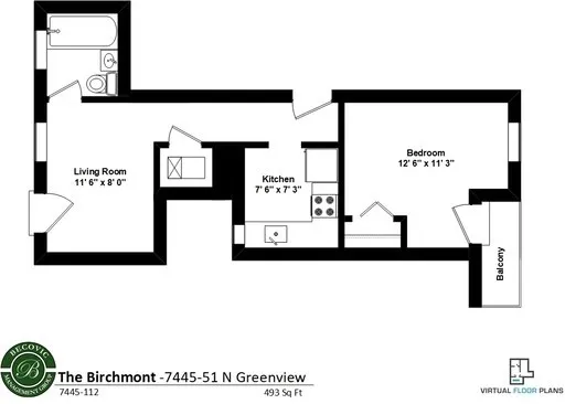 7445 N Greenview Ave, , 60626, USA 60626-unit#312-Chicago-IL