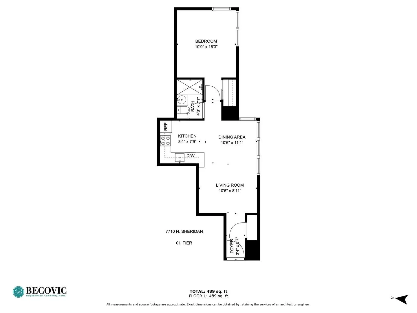 7710 N Sheridan Rd, ,  60626, USA 60626-unit#401-Chicago-IL