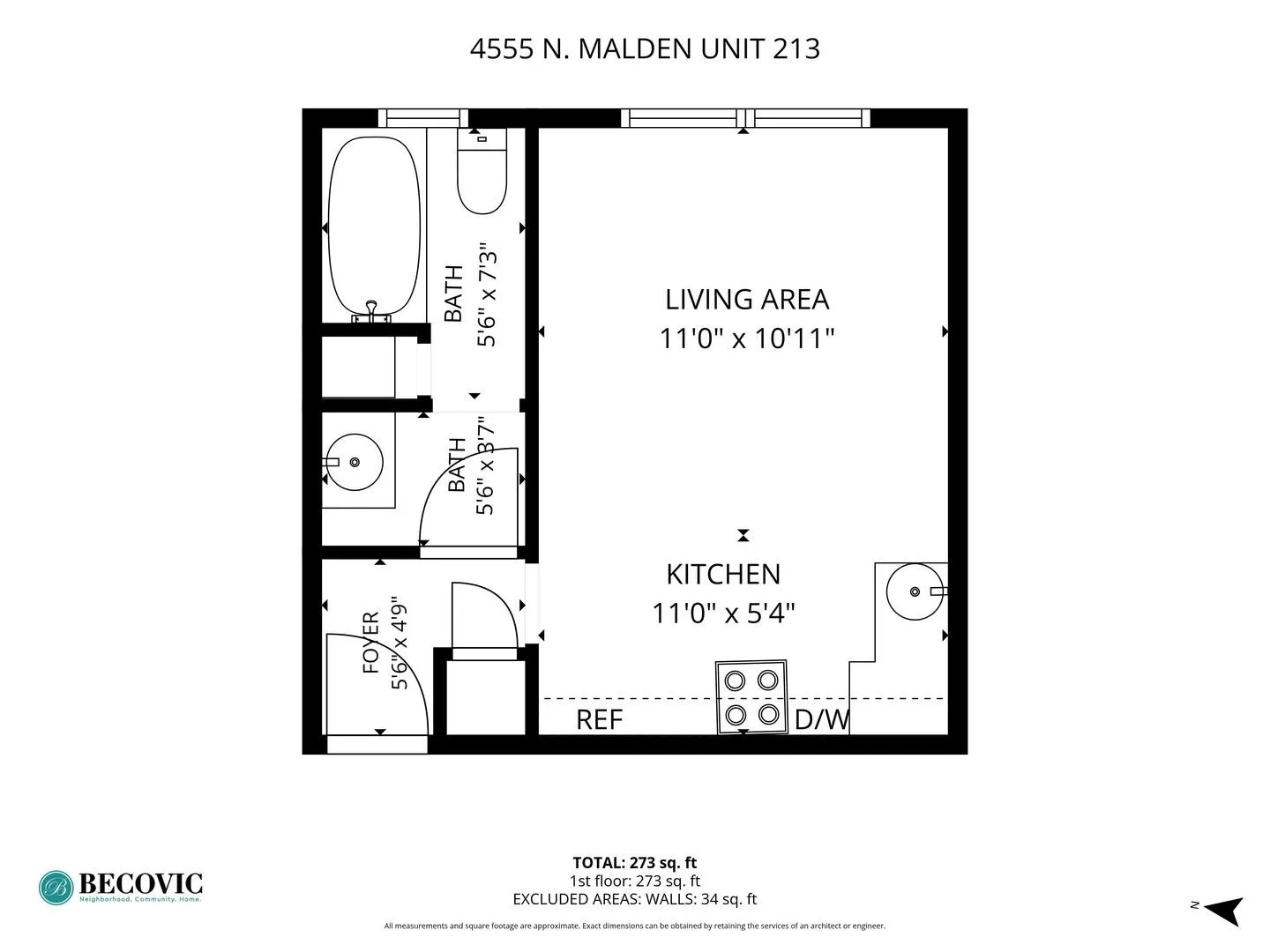 4555 Malden St, , 60640, USA 60640-unit#213-Chicago-IL